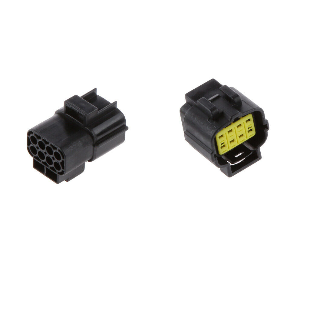 8 Way Sealed Waterproof Connector for Car Boat Motorcycle Wired Plug