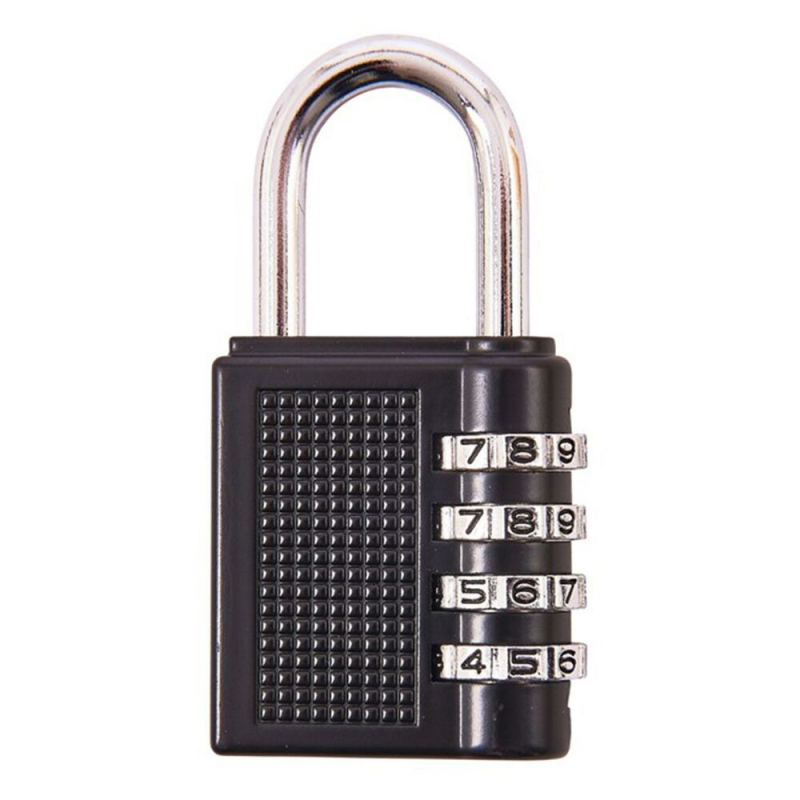 4-Digit Outdoor Weatherproof Safety School Lock Travel X2 Combination Padlock