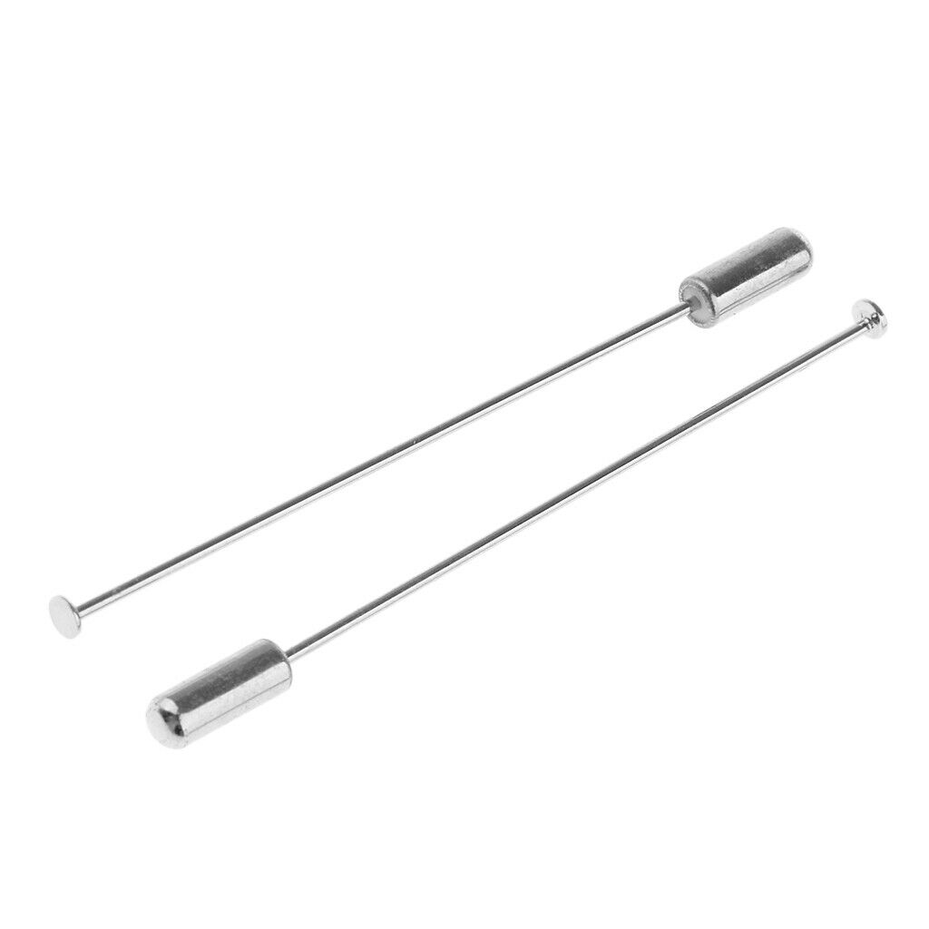 10pcs Bulk Copper Stick Pin with Mini 3mm Pad DIY Jewelry Brooch Findings