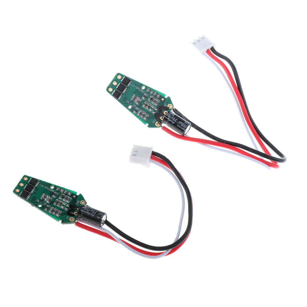 2Pcs 10A 3Pin Front Rear ESC Speed Controller Fits for WLtoys XK X450 Accs