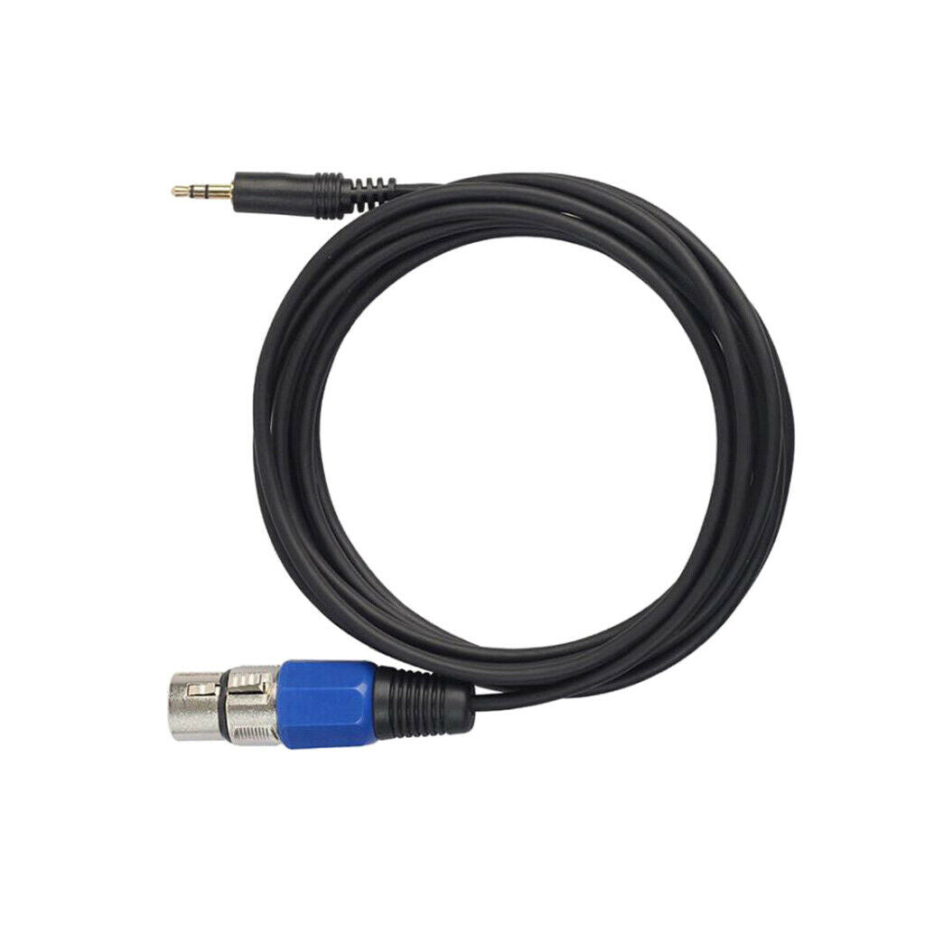 5 Meter Wearable 3.5 mm   Male to XLR Female Stereo Audio Cable Cord for