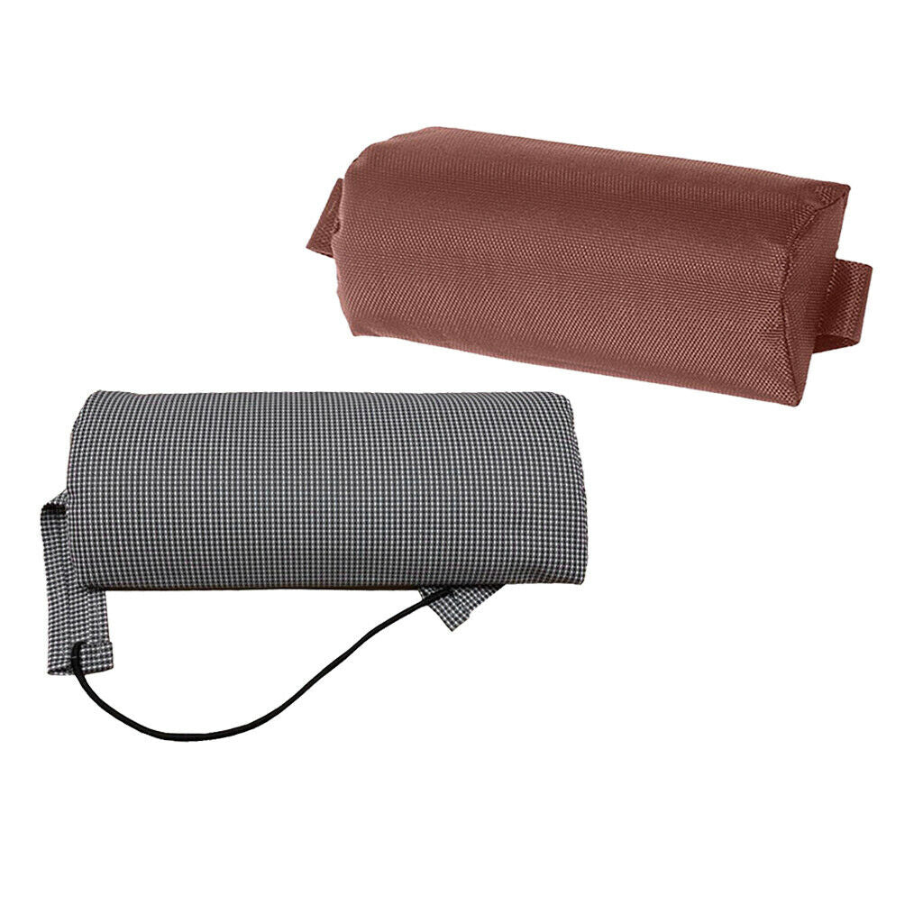 2x Breathable Headrest Cushion Head Pillow for Garden Sling Chairs Couch