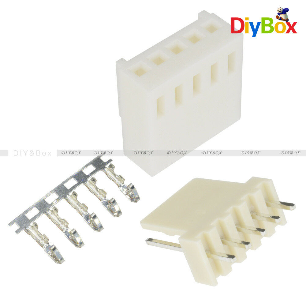10PCS KF2510-5P 2.54mm Pin Header+Terminal+Housing Connector Kits 5P KF2510