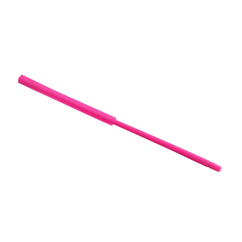 Silicone Flute Cleaning Stick Kit Pink Woodwind Musical Instrument Accs