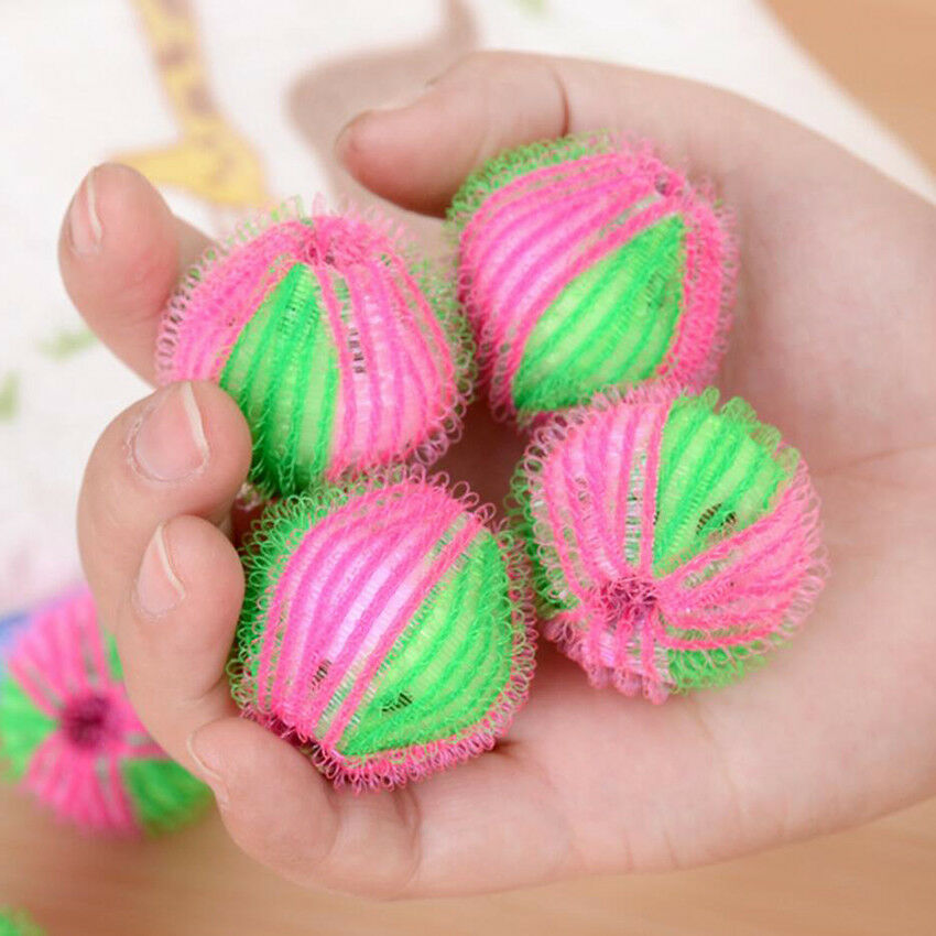 Eco Laundry Balls Fabric Pet Hair Remove Washing Machine Cloths Cleaning