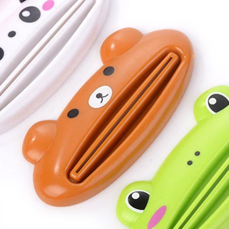 Kitchen Accessories Bathroom Multi-function Tool Cartoon Toothpaste Squeezer Kit