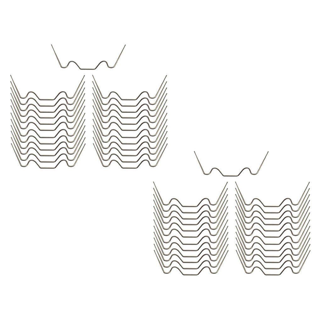 50pc Greenhouse Glass Clips Stainless Steel Wire Glass Clips Strong Sealing