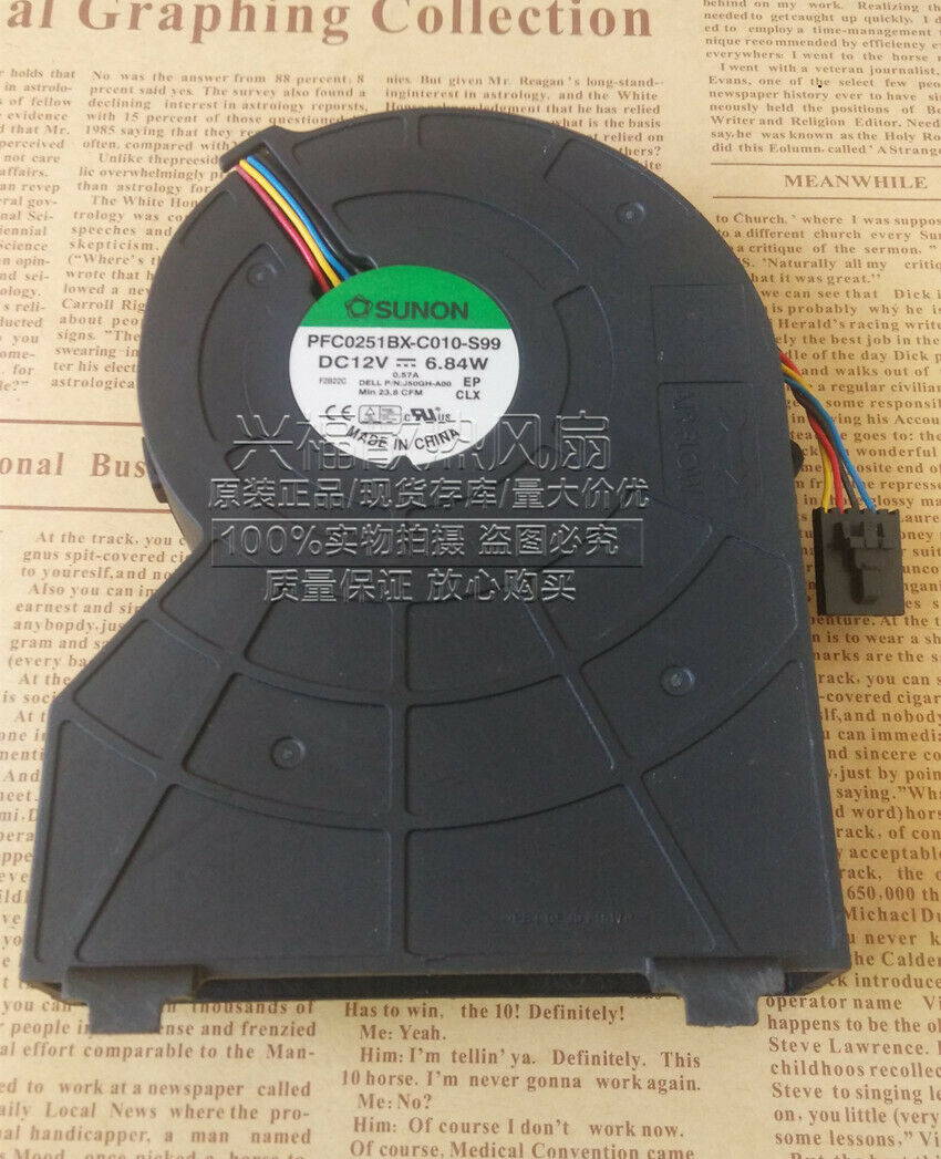 For DELL 390 790 990 SFF Small Chassis Fan Heat Sink PFC0251BX-C010-S99