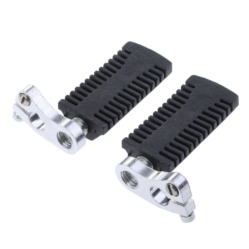 2Pcs Motorcycle Front Footpegs Footpegs Replacement for Mini Motorcycles