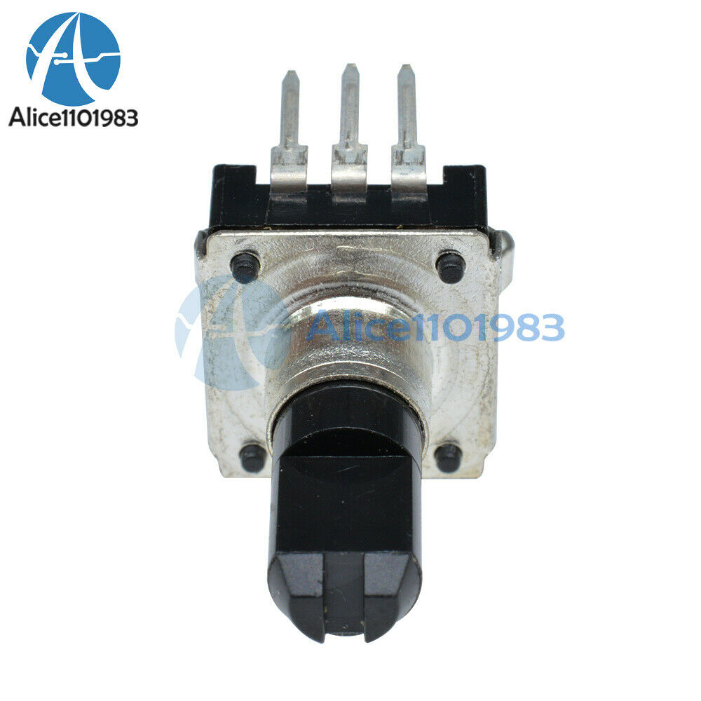 10Pcs Rotary encoder EC12 Audio digital potentiometer 5mm handle