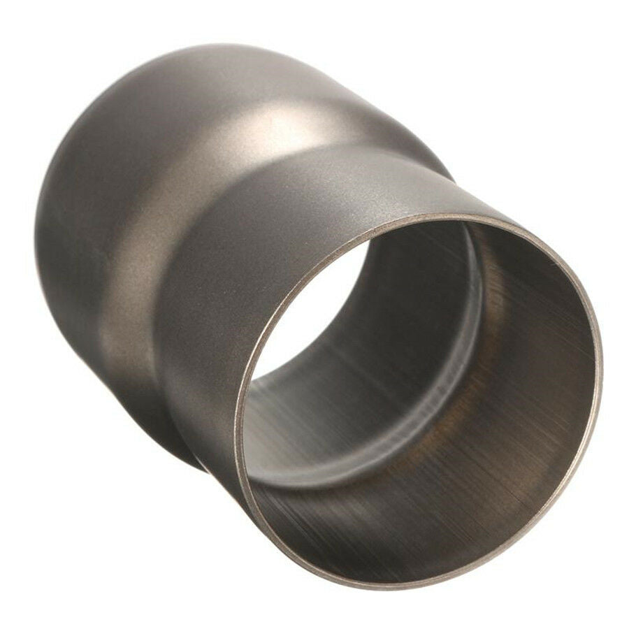 60mm to 51mm to 36mm Motorcycle Exhaust Pipe Reducer Connector Tube Welding Head