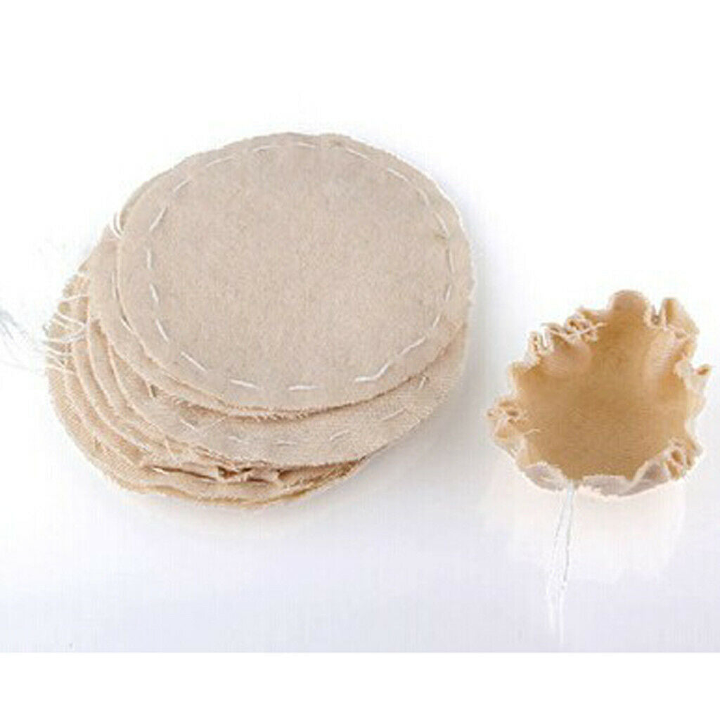 10pcs Filters Cloth Tea Milk Siphon Cloth Washable Sieve Bag for Coffee Siphon