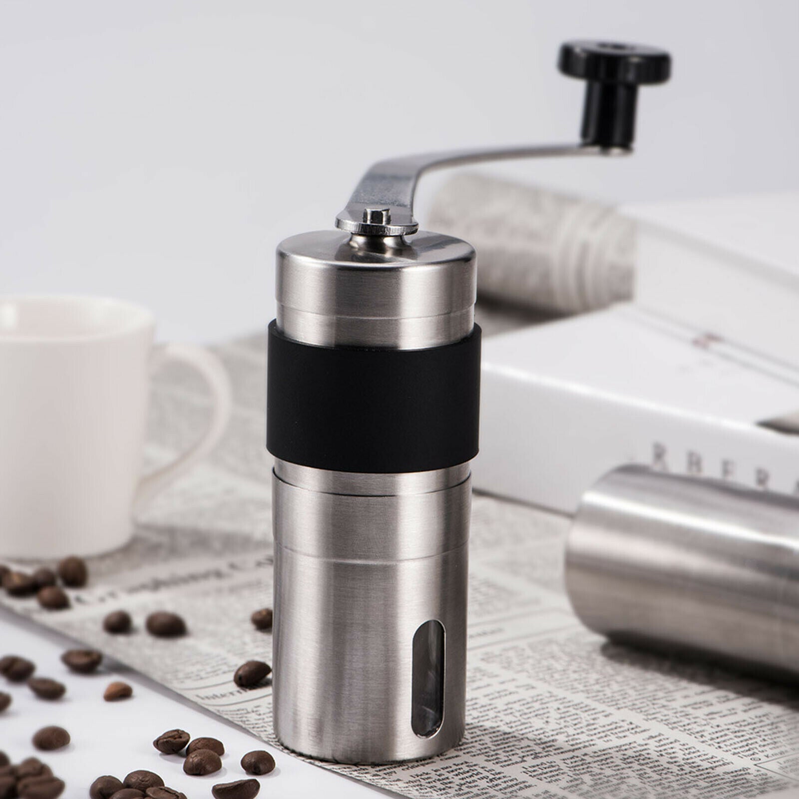 Portable Manual Coffee Grinder Mini Mill for Travel Camping Office Cafe