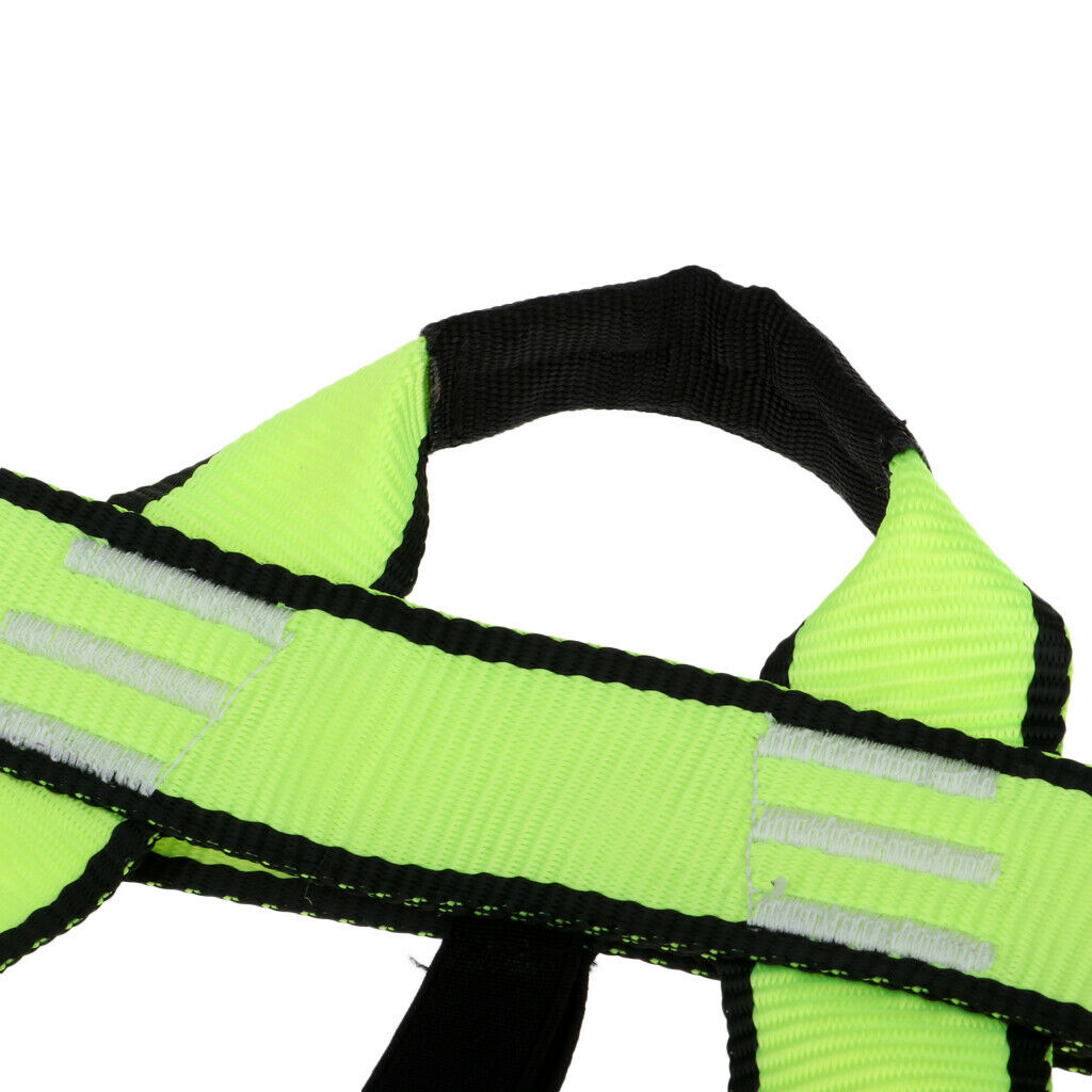 Climbing Harness,Safe Seat Belts for Tree/Rock Climbing Training Caving Green