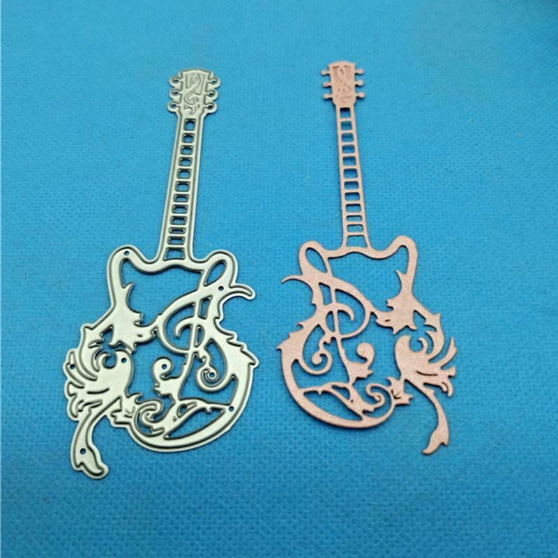 Violin Metal Cutting Die Stencil DIY Scrapbooking Album Paper Card Template Mold