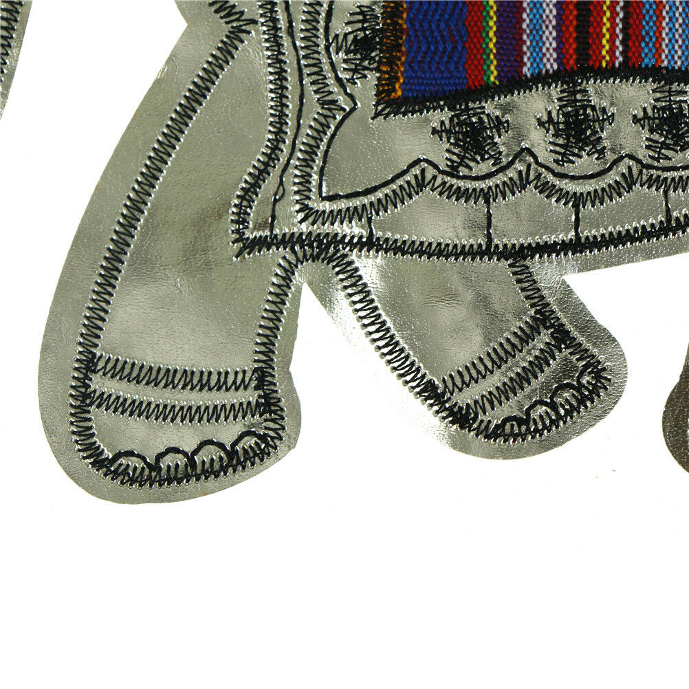 Elephant Sequins Sew On Patches For Clothes DIY Bag Clothing Coat Craf.l8