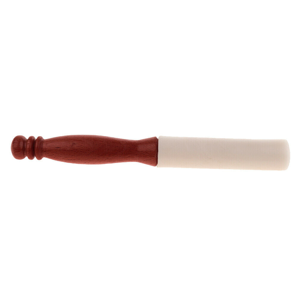 Singing Bowl Rubber Mallet Striker Beater Mallet Tool High Quality Red