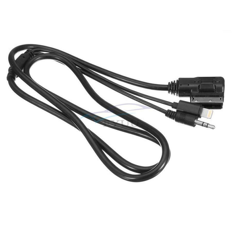 1PC 8-pin Car MMI Bluetooth Music AUX Auxiliary Cable Adapter For Mercedes-Benz