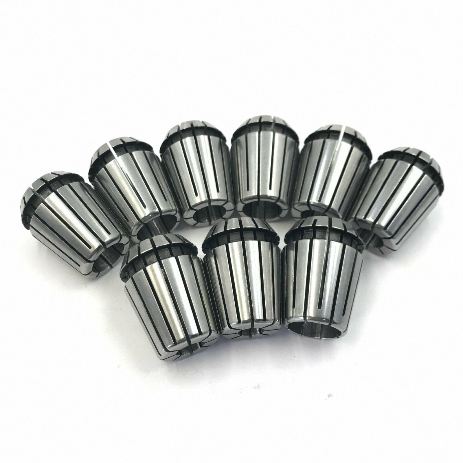 ER16 Spring Collet Set 2, 3, 4, 5, 6, 7, 8, 9, 10mm 9Pcs [M1]