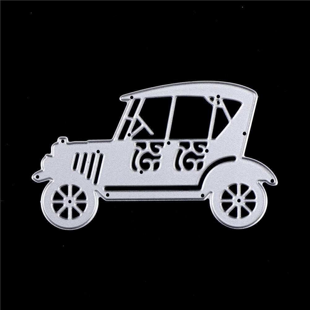 Car Metal Cutting Dies Stencils For Scrapbooking DIY Album Cards Making Decor XC