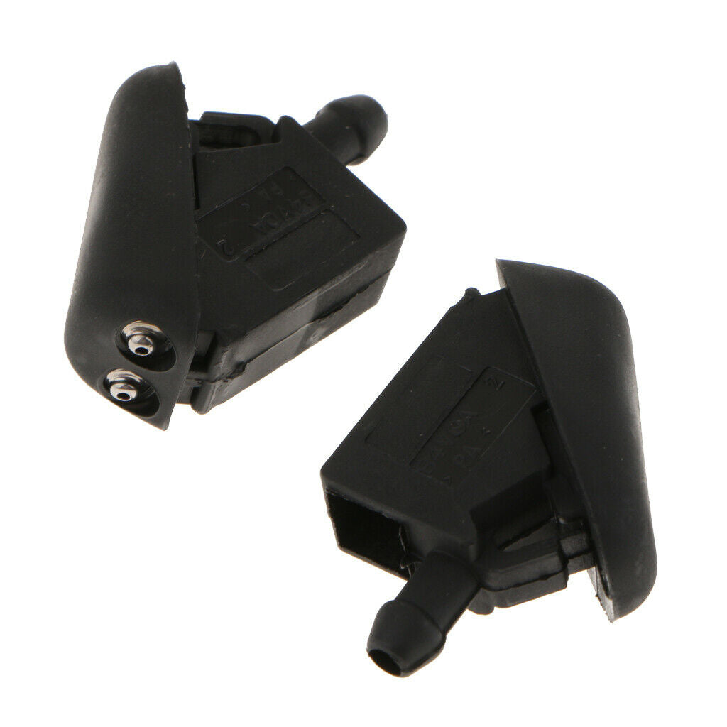 2 Pieces Windshield Washer Wiper Water Spray Nozzles For Ford Focus S-MAX