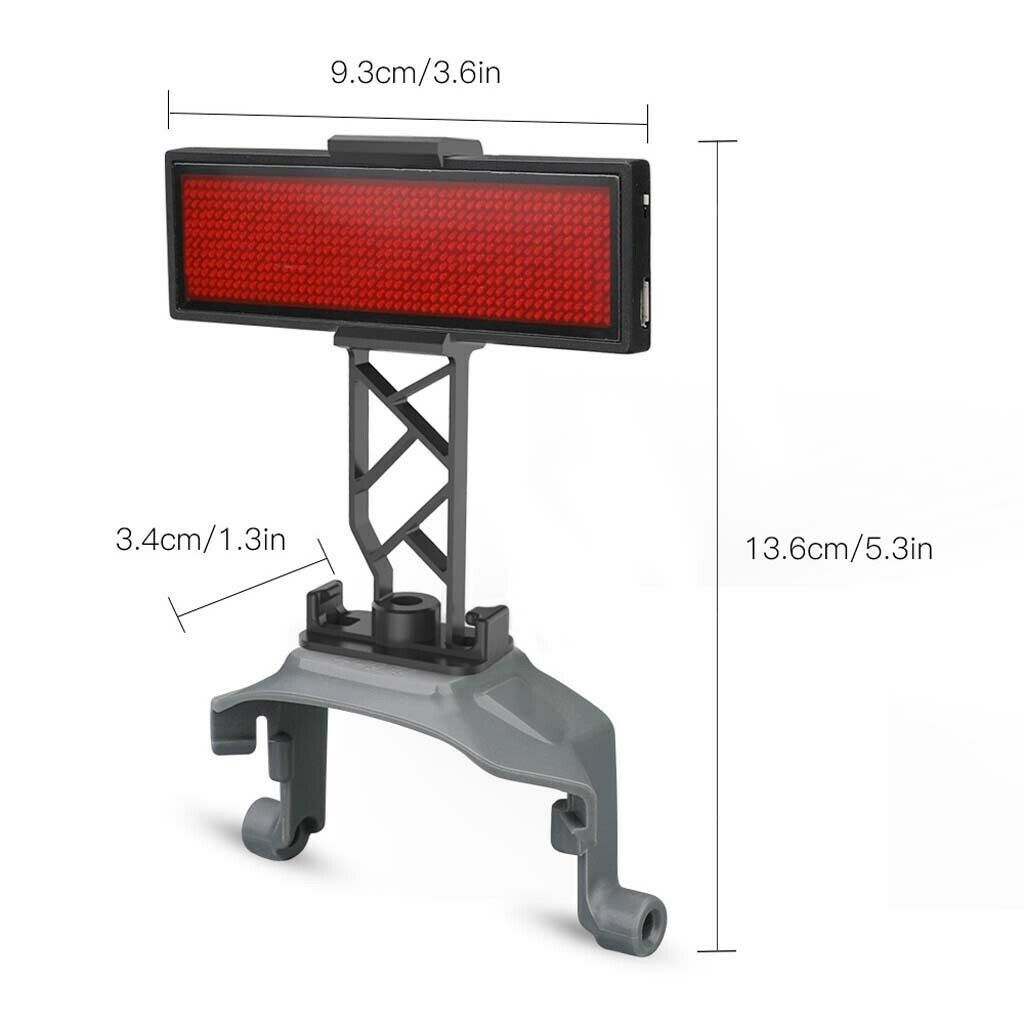 For DJI Mavic 2  Accs LED Screen Board DIY Advertising Display Set