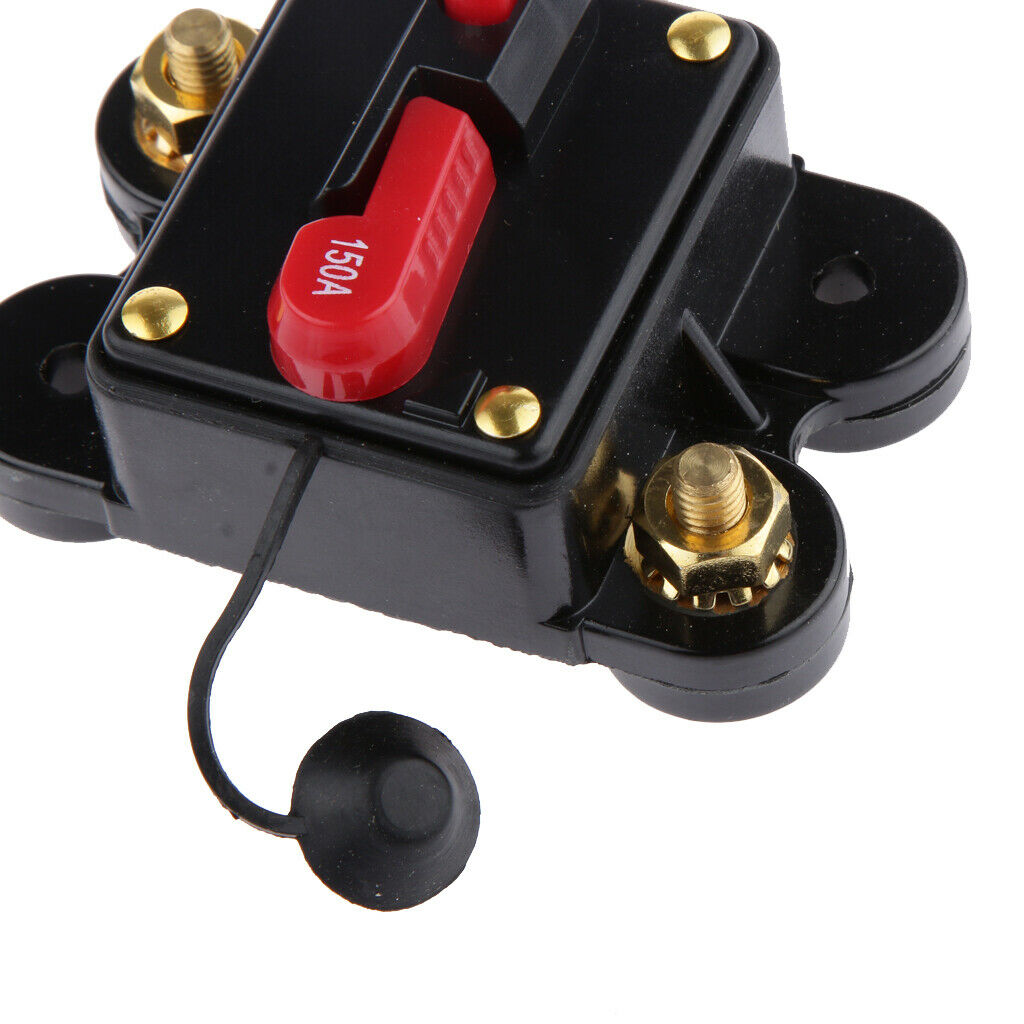 2pcs 12V-24V 150A 250A Car Auto Inline Marine Manual Circuit Breaker
