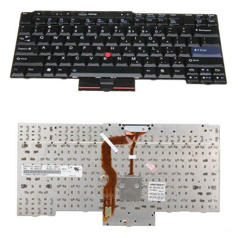 New for Lenovo ThinkPad T410 T420 T510 T520 W510 W520 X220 Keyboard US
