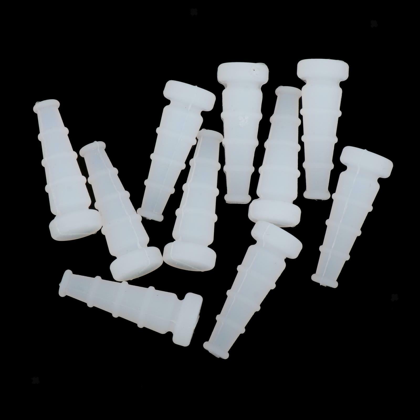 10 Pieces Silicone Plugs for Glass Dispenser Holder Wine Whisky Beer Dispenser