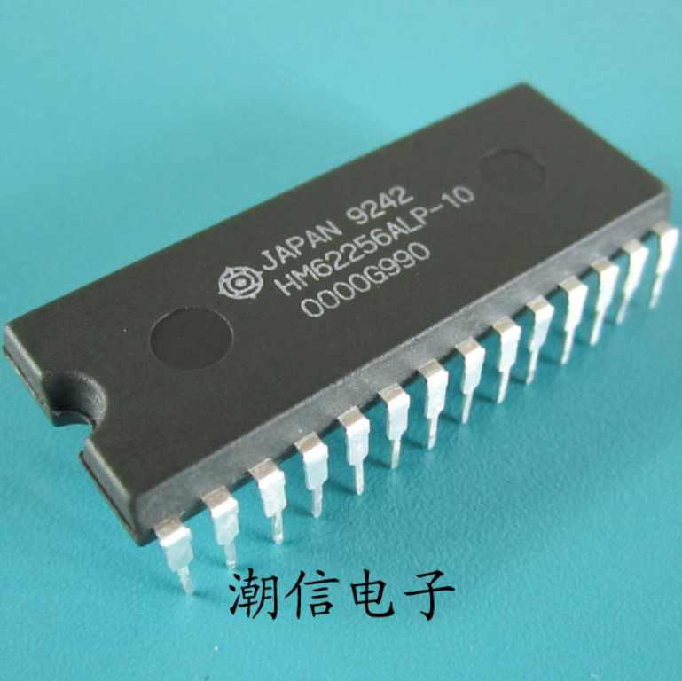 10PCS IC HITACHI WDIP-28(DIP-28) HM62256ALP-10 HM62256ALP-10SL HM62256ALP10