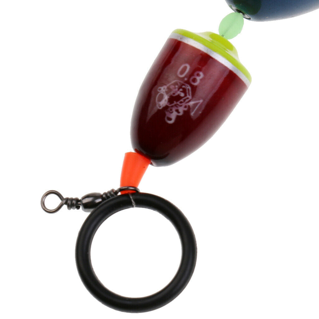 Sea Pole Ocean Rock Fishing Floats Plastic Sliding Floating Buoy Kit 1.0#