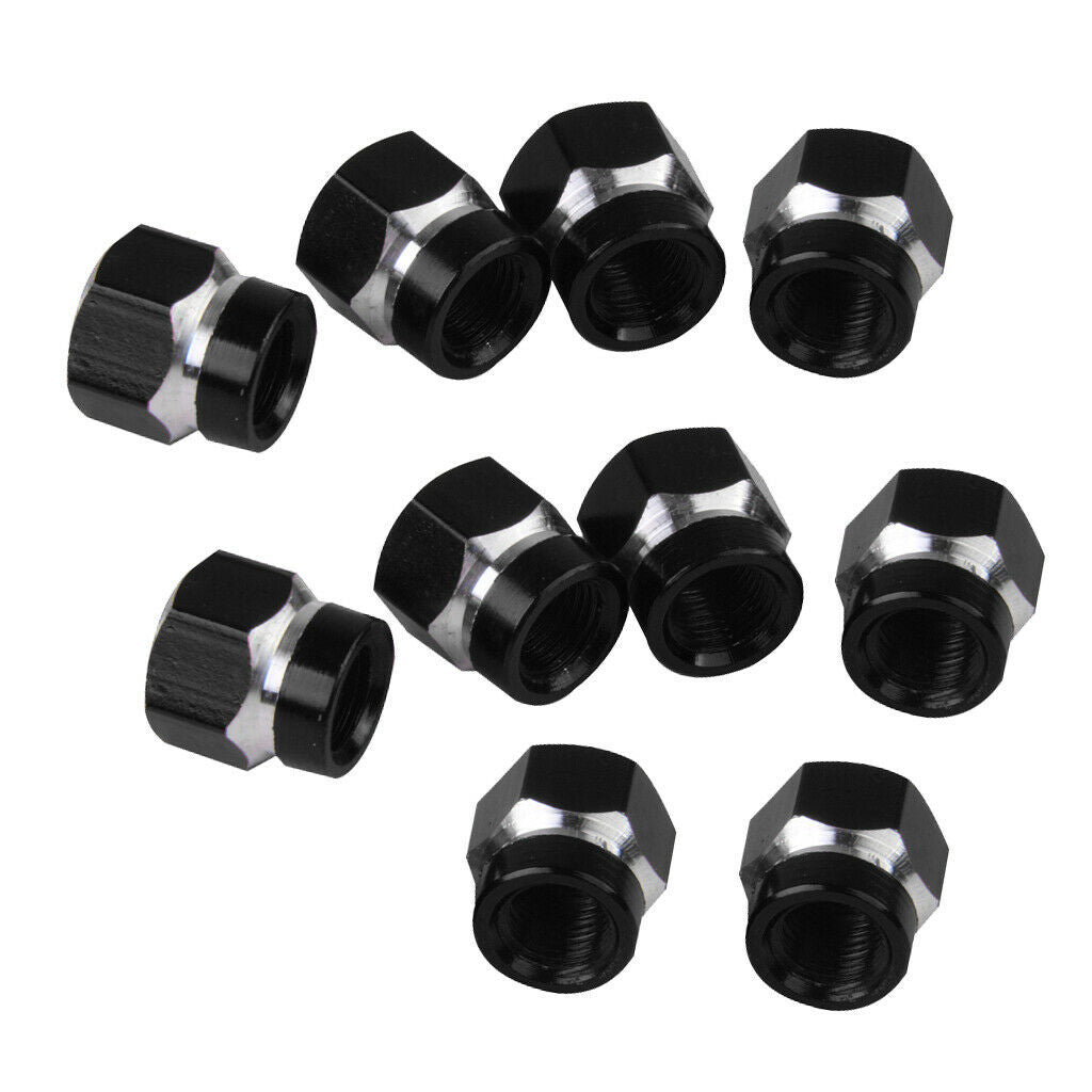 10Pcs Car Motorcycle Bike Bicycle Tire Tyre Schrader Valve Cap Dust Cover