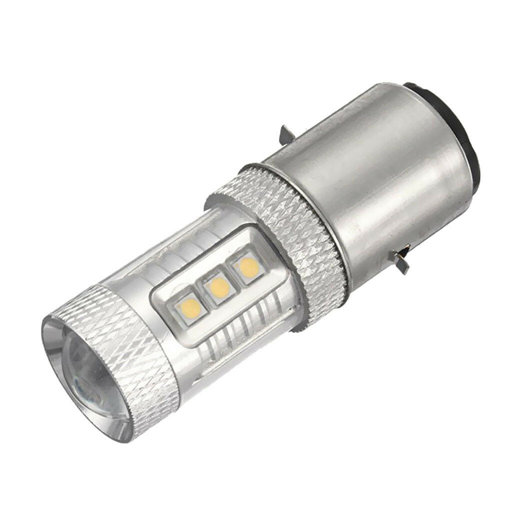 BA20D H6 H/L 80W 12V LED Scooter Headlight Bulb Fog light Headlamp Bulb