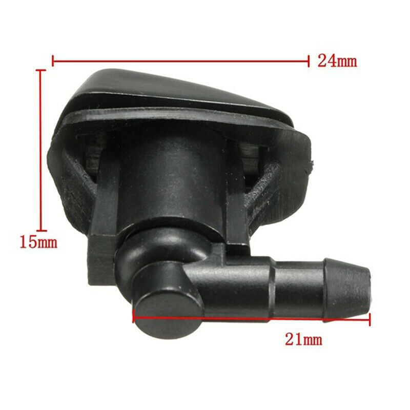2X Spray Nozzle Wiper Windscreen Washer For Jeep Grand Cherokee 05-10 550.l8