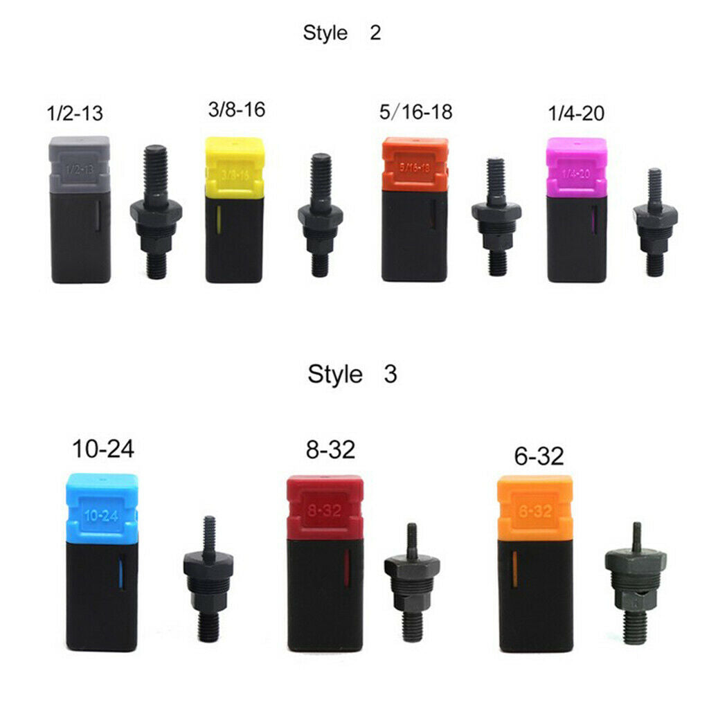 7Pcs Hand Riveter Gun Nutsert Tool Kit M3 to M12 Set with Nose pieces Tools
