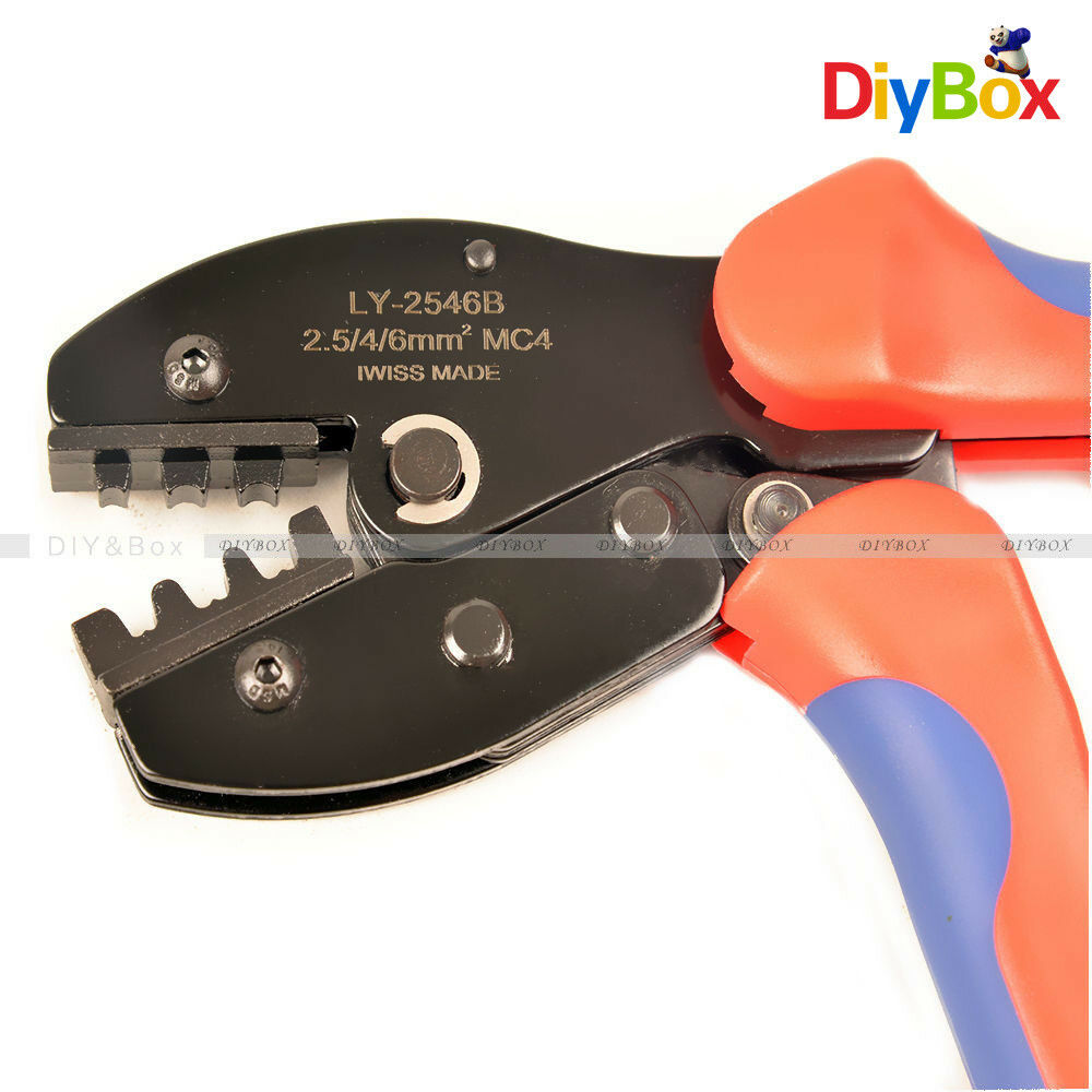 Crimping Tool (AWG 10~26) Stecker Connector Crimpzange IWISS 2,5/4/6mm²