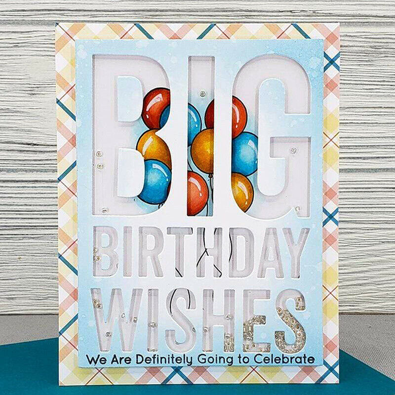 Metal Cutting Dies BIG Die diy Scrapbooking Photo Album Decorative Crafts  WLDF