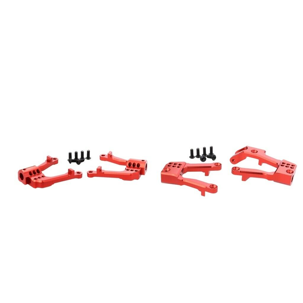 2 Pair 1/10 Alloy Front Rear Shock Tower for AXIAL SCX10 II 90046 90047