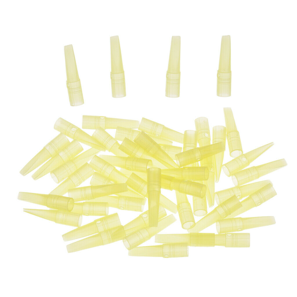 Lot 50pcs Disposable Tattoo Tips Needle Nozzle Tattoo Tubes Tattoo Supply 7F