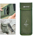 Outoor Tent Stake Peg Nails Case Bag Storage Pouch for Camping Fishing 32x12cm