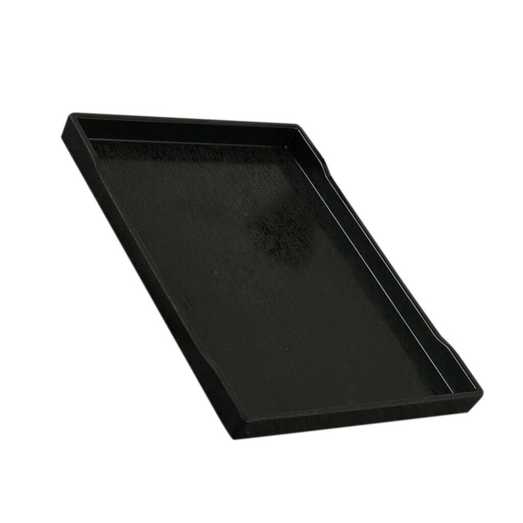 Modern Serving Tray Large - Plastic Coffee Table Tray, Rectangle Breakfast,