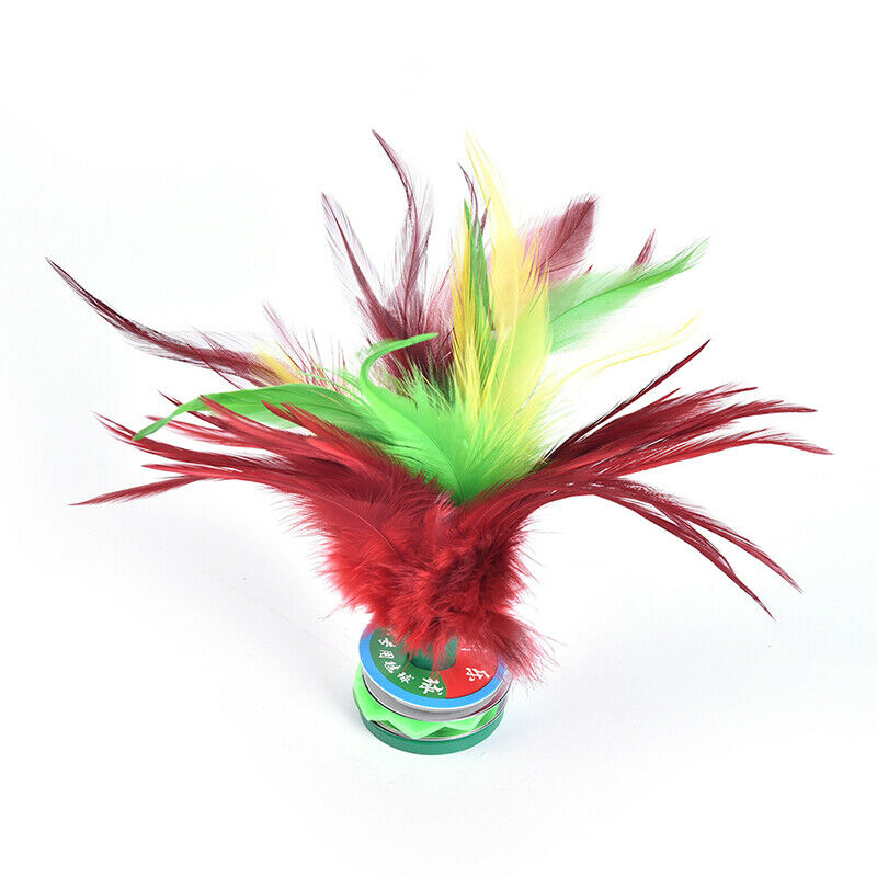 Colorful Feather Shuttlecock China Jianzi Foot Kick Fitness Entertainme.l8