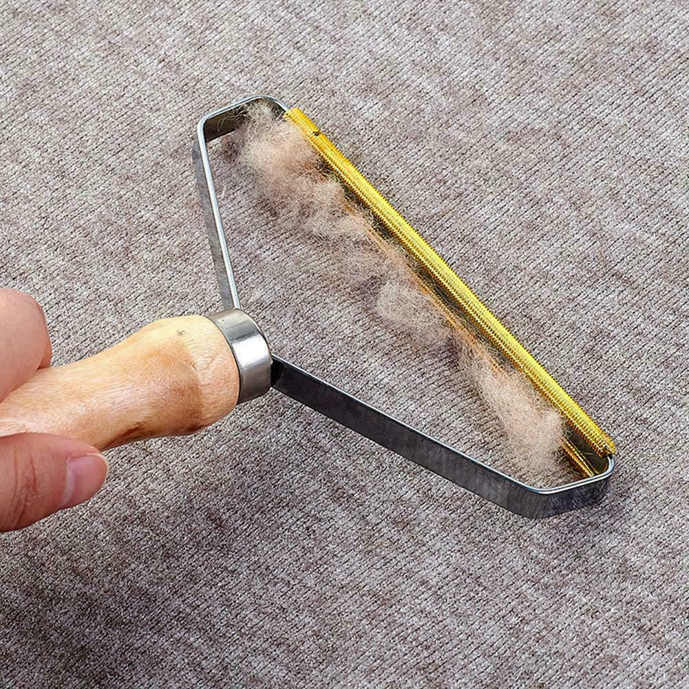 Portable Lint Remover Pet Fur Cleaner Clothes Shaver Manual Roller Trimmer R0E6