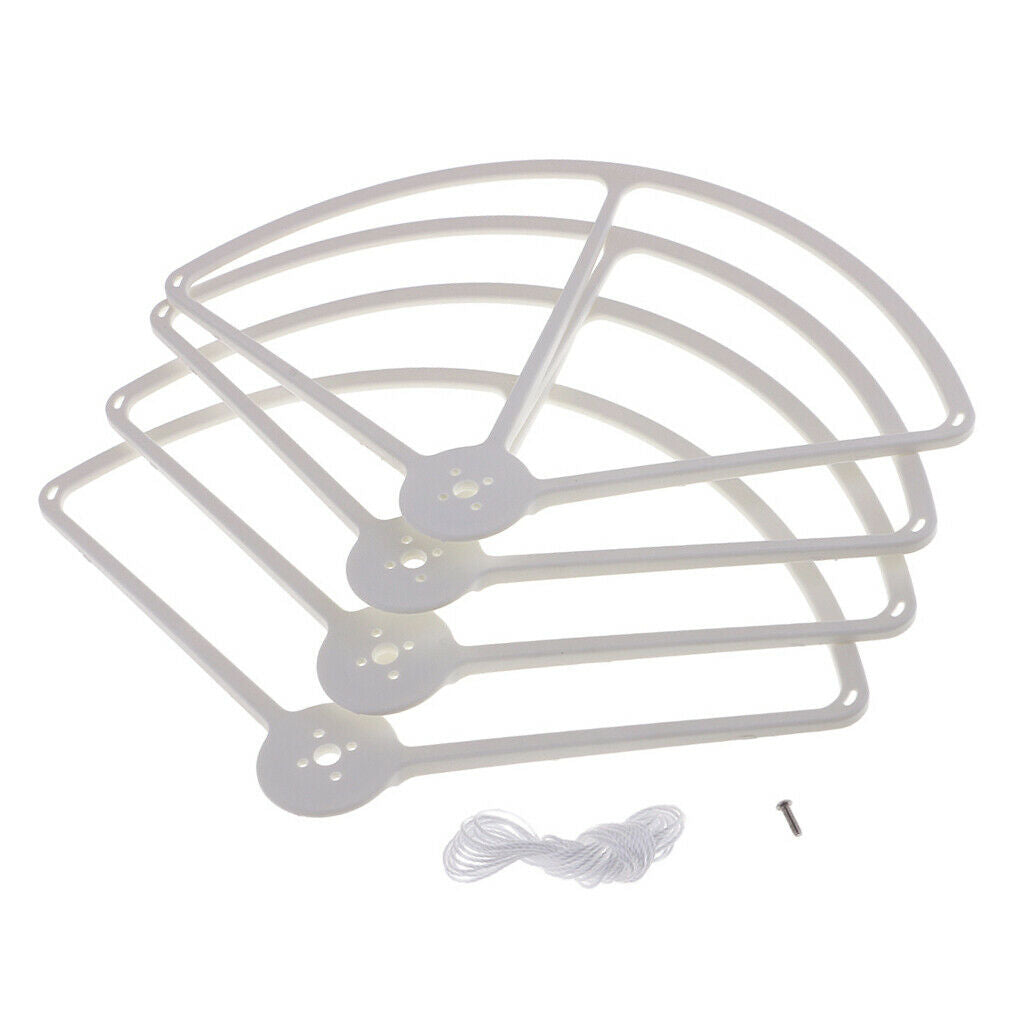 4pcs White Propeller Protective Cover  Guard For F450 F550 RC Aircrafts