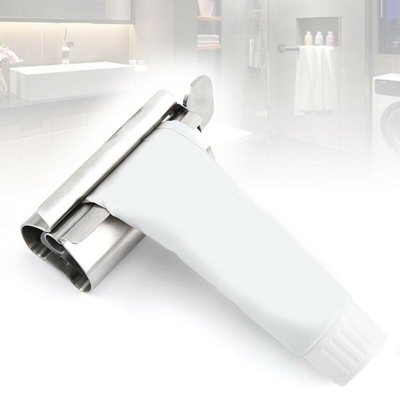 Toothpaste Squeezer Tube Squeezer Seat Holder Stand Saves Toothpaste