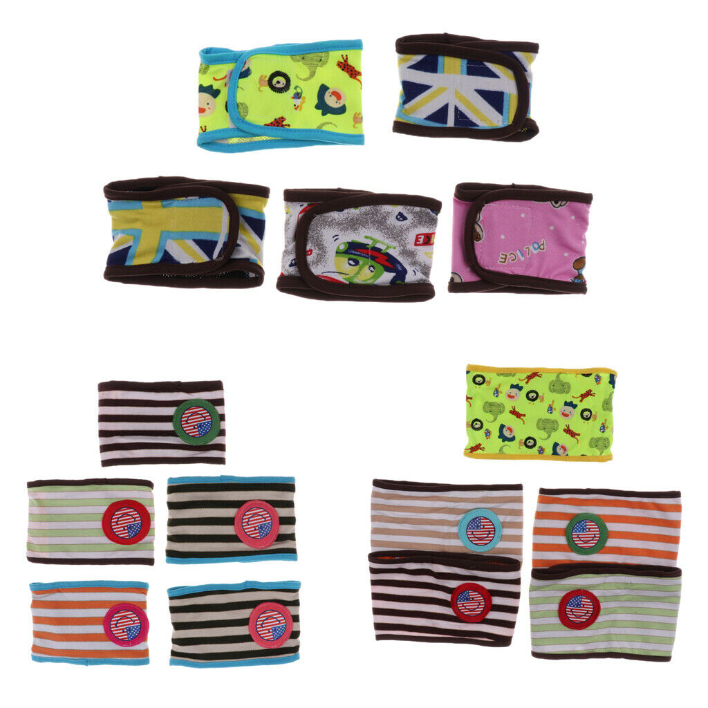 2 Pcs High Quality Male Dog Wrap Diaper Band Belly Nappys Sanitary Training