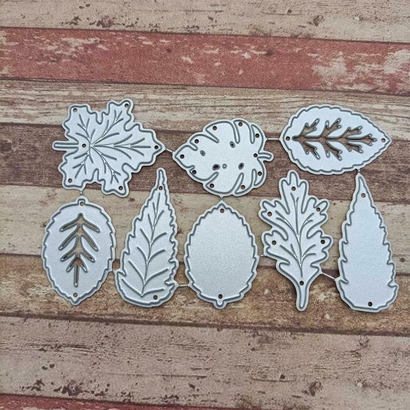 Maple Leaf Metal Cutting Dies Stencil DIY Scrapbooking Album Paper Card Template