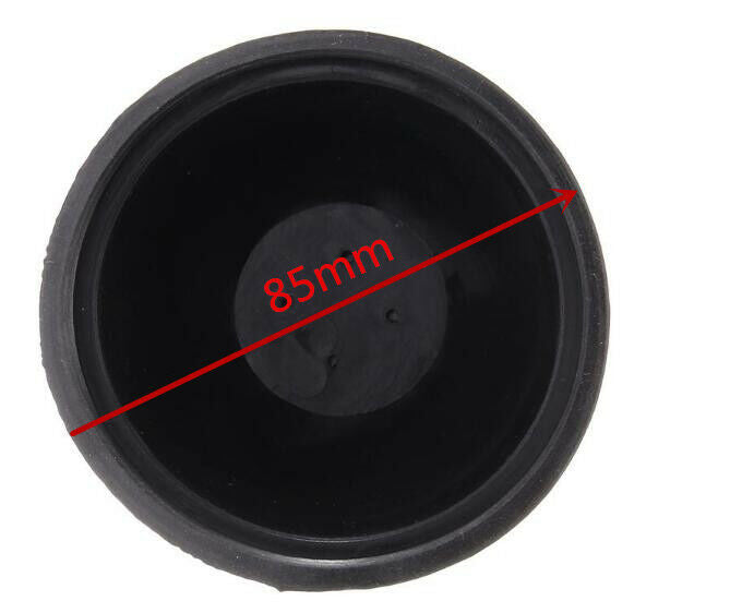 2Pcs 85mm Rubber Housing Seal Cap Dust Cover for Car LED HID Headlight Retrofit