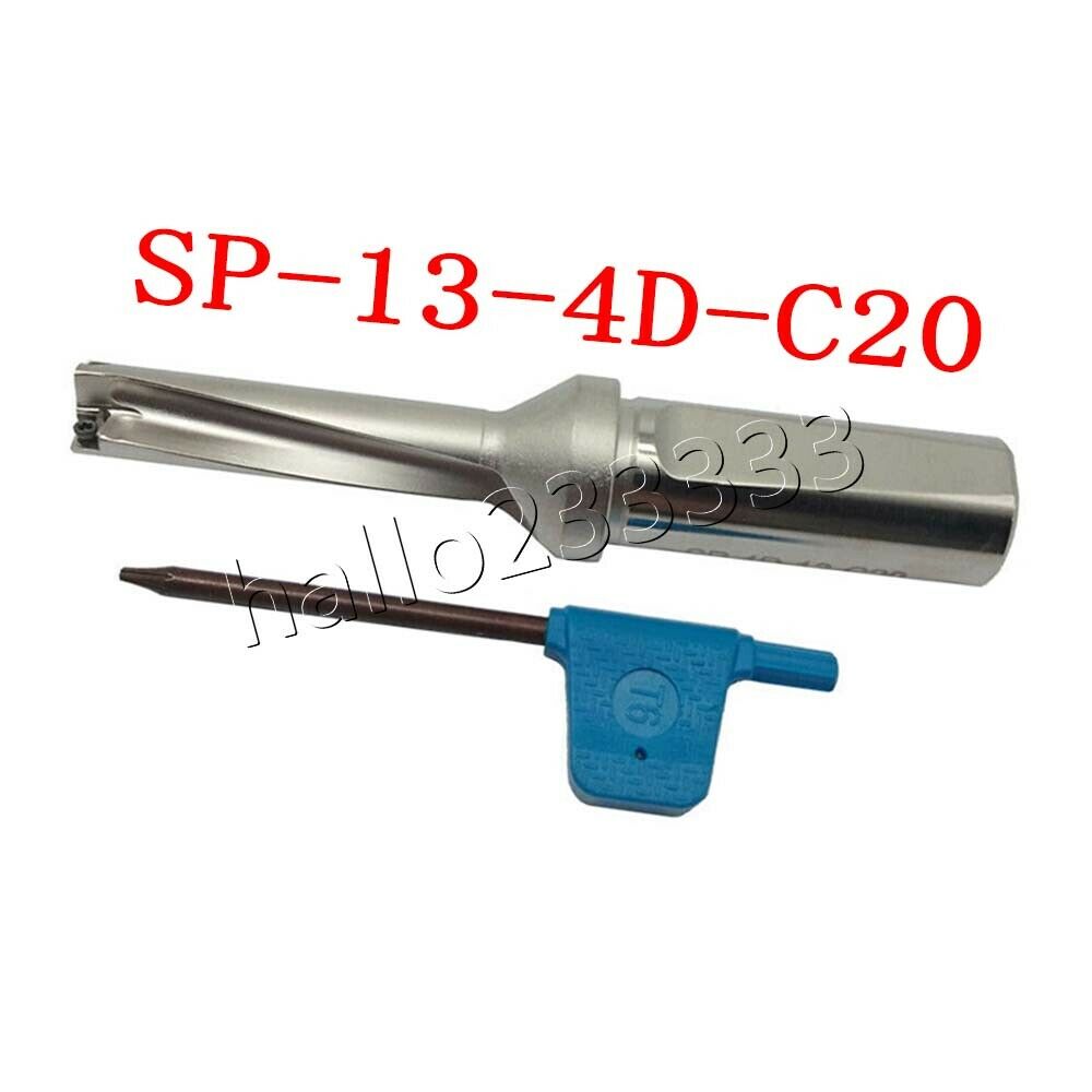 SP-13-C20-4D U drill indexable drill 13mm C20-4D FOR SPMG050204  U drill inserts