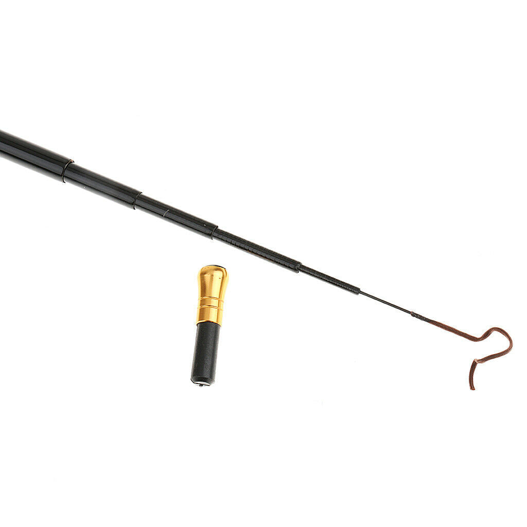 1.6M Portable Telescopic Fishing Rod Spinning Sea Fish Tackle Carbon Pole